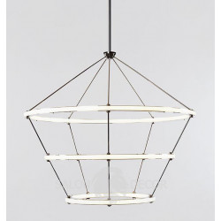 Halo Chandelier - 3 Rings